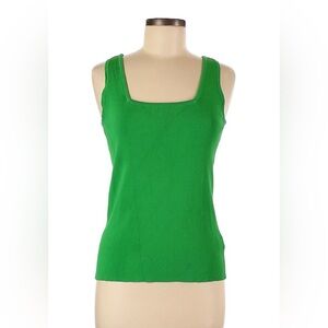 Vintage Dana Buchman Pullover Shell Green Size Medium